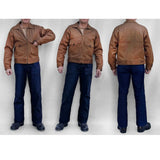 "Rocketeer" Jacket - Rusty Brown