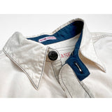 Mister Freedom® Utility Chambray Shirt -  Non-Sanforized fabric will approximately shrink a whole size down when washed/dried.