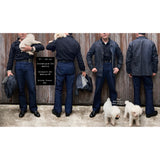 "Driver" Trousers - Indigo Jelt Twill