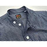 “HOMESTEADER” Shirt - Indigo Jacquard