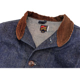 MFSC Mister Freedom - Campus Blouse - AWA-AI Denim Collar Detail