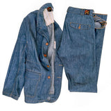 "Nouvelle Vague" Slacks - NOS "Player" Denim
