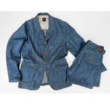 "Nouvelle Vague" Slacks - NOS "Player" Denim