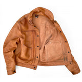 Ranch Blouse "Randall" - Natural Veg-Tan Leather