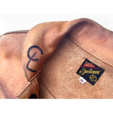 Ranch Blouse "Randall" - Natural Veg-Tan Leather