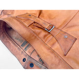 Ranch Blouse "Randall" - Natural Veg-Tan Leather
