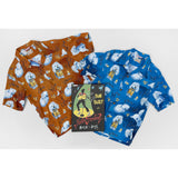 Rock 'n' Roll Shirt "The Joe Greene" - Cerulean