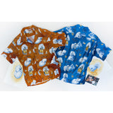 Rock 'n' Roll Shirt "The Joe Greene" - Cerulean