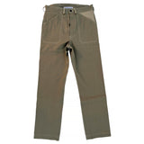 An original mfsc pattern inspired by US Navy 1940’s-50’s private-purchase denim bell bottom trousers aka dungarees