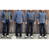 Utility Chambray - Blue - Warehouse - Last One - Size XS