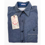 Utility Chambray - Blue - Warehouse - Last One - Size XS