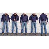 Scrambler Jacket - Indigo Poplin - Warehouse - Last One - Size 36