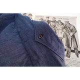 Liquette M35 Indigo Pin Stripe Ticking - Warehouse
