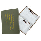 Mister Freedom® STANLEY T-shirt, 2 Pack Box, tubular knit jersey, available in White, Black, Olive, Red, Yellow, Blue, and Aqua, made in USA