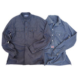 Liquette M35 Indigo Pin Stripe Ticking - Warehouse
