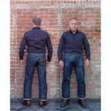 Workman Shirt - Indigo Wabash - Warehouse - Last One - Size Small