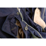 M-17 Parka - Indigo-dyed Jungle Cloth