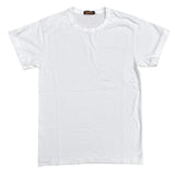 Mister Freedom® SKIVVY T-shirt WHITE, vintage inspired tubular knit jersey tee, available in Small, Medium, Large, X-Large, made in USA
