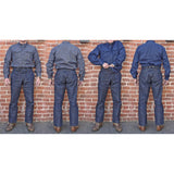 Liquette M35 Indigo Pin Stripe Ticking - Warehouse