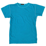 Mister Freedom® STANLEY T-shirt AQUA, vintage inspired tubular knit jersey tee, available in Small, Medium, Large, X-Large, made in USA