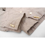 Meridana Shirt - Oatmeal Chambray - Warehouse - Last One - Size Small