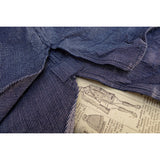 Liquette M35 Indigo Pin Stripe Ticking - Warehouse