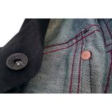 Cowboy Jacket - NOS Black Coated Denim - Warehouse - Last One - Size XS