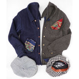 Veste Belleville - Stripe Covert - Warehouse - Last One - Size 44