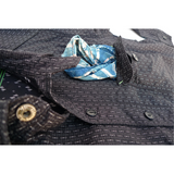 Nixon Shirt - Black Double "Calico" Twill - Warehouse