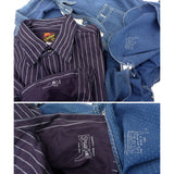 Workman Shirt - Indigo Wabash - Warehouse - Last One - Size Small