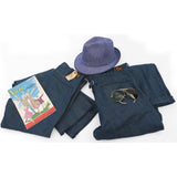 Continental Trousers - NOS Indigo Moss Denim - Warehouse - Last One - Size 28