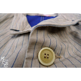Hacendado Sack Coat - Indigo Stripe - Warehouse - Last One - Size 44