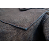 Cowboy Jacket - NOS Black Coated Denim - Warehouse - Last One - Size XS