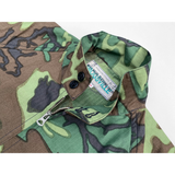 MF® “ADVISOR” is not about regulation field uniforms or authentic US Gov-issued period gear. Instead, we played around with the concept of a fictitious in-country tailor-made jacket that one could strut on R&R.