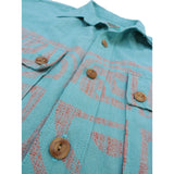 Upa Upa Shirt - Aqua - Warehouse