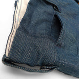 Continental Bermudas - Crosshatch Moss Denim - Warehouse - Last One - Size 28