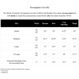 SWEATPANTS CUT-OFFS - White