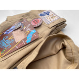 Mister Freedom® Californian Lot.674 Jeans in Golden Blonde Pique made in USA using Japanese selvedge piqué fabric.
