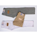 Mister Freedom® Californian Lot.674 Jeans in Golden Blonde Pique made in USA using Japanese selvedge piqué fabric.