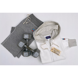 The Contender Sweatshirt - White/Oatmeal