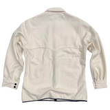 Vintage crackerjack style curved back yoke