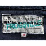 Mister Freedom® FROGMAN Jacket inspired by 1940’s US Army denim dungaree jackets. Made in Japan from premium vintage mil-specs HBT (herringbone twill).