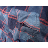 Berkeley Pull Over Shirt - Indigo Bleeding Madras