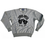 The Medalist Sweatshirt - Heather Grey "Boys Club" Flock Print
