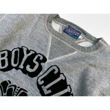 The Medalist Sweatshirt - Heather Grey "Boys Club" Flock Print