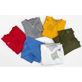 Mister Freedom® MEDALIST crewneck sweatshirt is inspired by vintage 1940s-50s classic American sweatshirts. Made in Japan from heavy weight 12 Oz. 100% cotton tubular fleeced jersey knit.