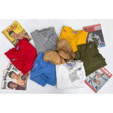 Mister Freedom® MEDALIST crewneck sweatshirt is inspired by vintage 1940s-50s classic American sweatshirts. Made in Japan from heavy weight 12 Oz. 100% cotton tubular fleeced jersey knit.