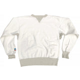 Mister Freedom® MEDALIST crewneck sweatshirt is inspired by vintage 1940s-50s classic American sweatshirts. Made in Japan from heavy weight 12 Oz. 100% cotton tubular fleeced jersey knit.