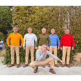 Mister Freedom® MEDALIST crewneck sweatshirt is inspired by vintage 1940s-50s classic American sweatshirts. Made in Japan from heavy weight 12 Oz. 100% cotton tubular fleeced jersey knit.