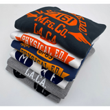The Medalist Sweatshirt - Heather Grey "Boys Club" Flock Print